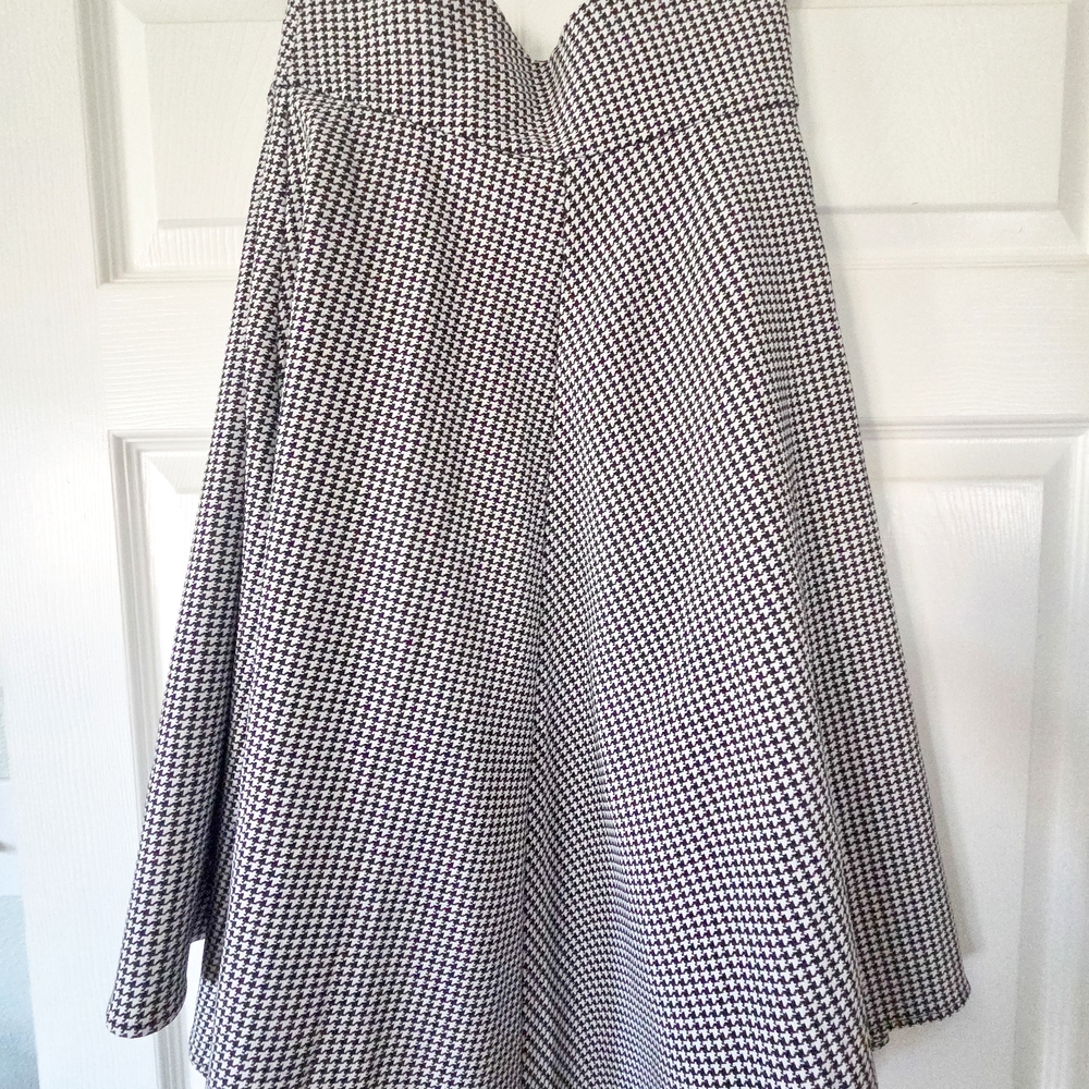 Lane Bryant Houndstooth Skirt 22/24